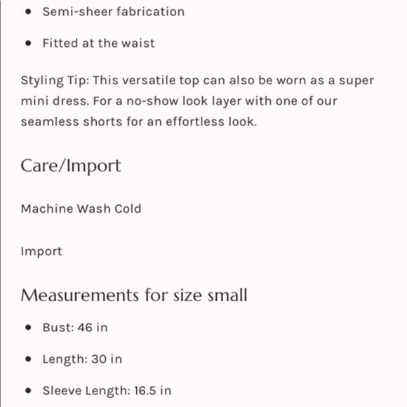 NWT Free People Gemma mock neck tunic in ivory size Medium - Picture 7 of 8